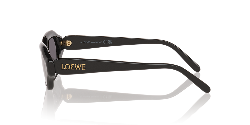 Loewe Slim LW40157U XXS (51 - 17) with Grey lenses and Black frame