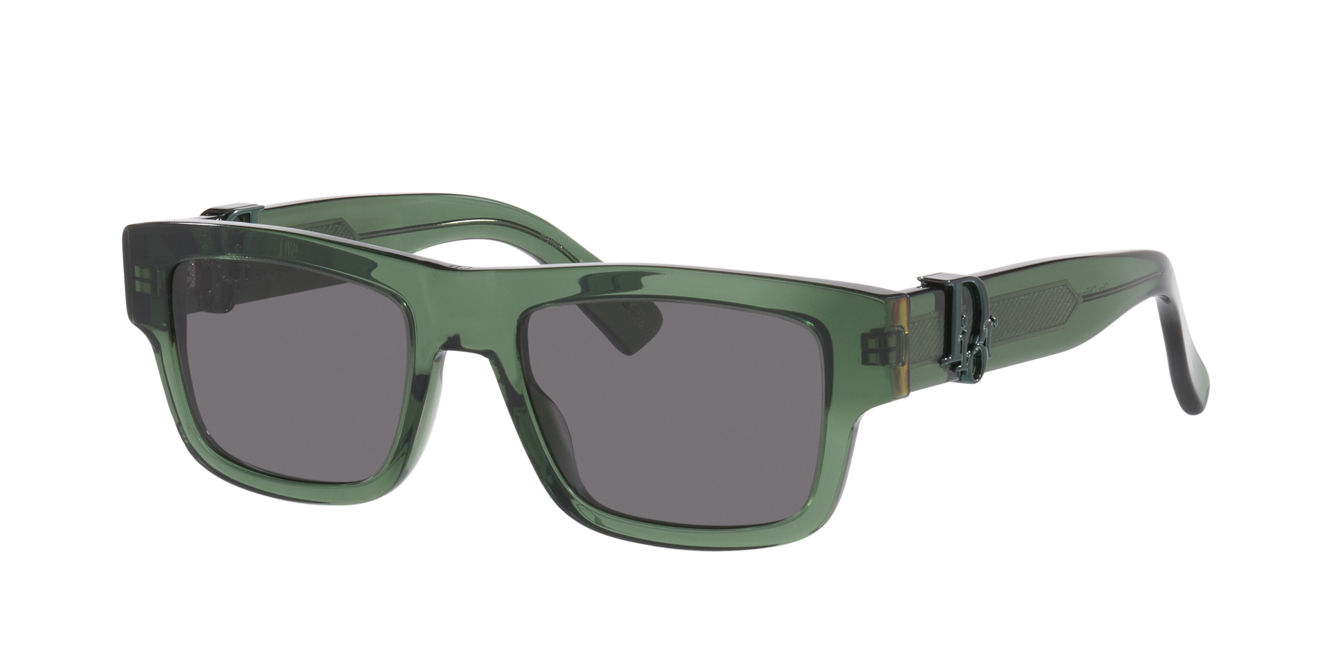DIOR Man Sunglass Dior Oblique S3I -  Frame color: Green, Lens color: Grey