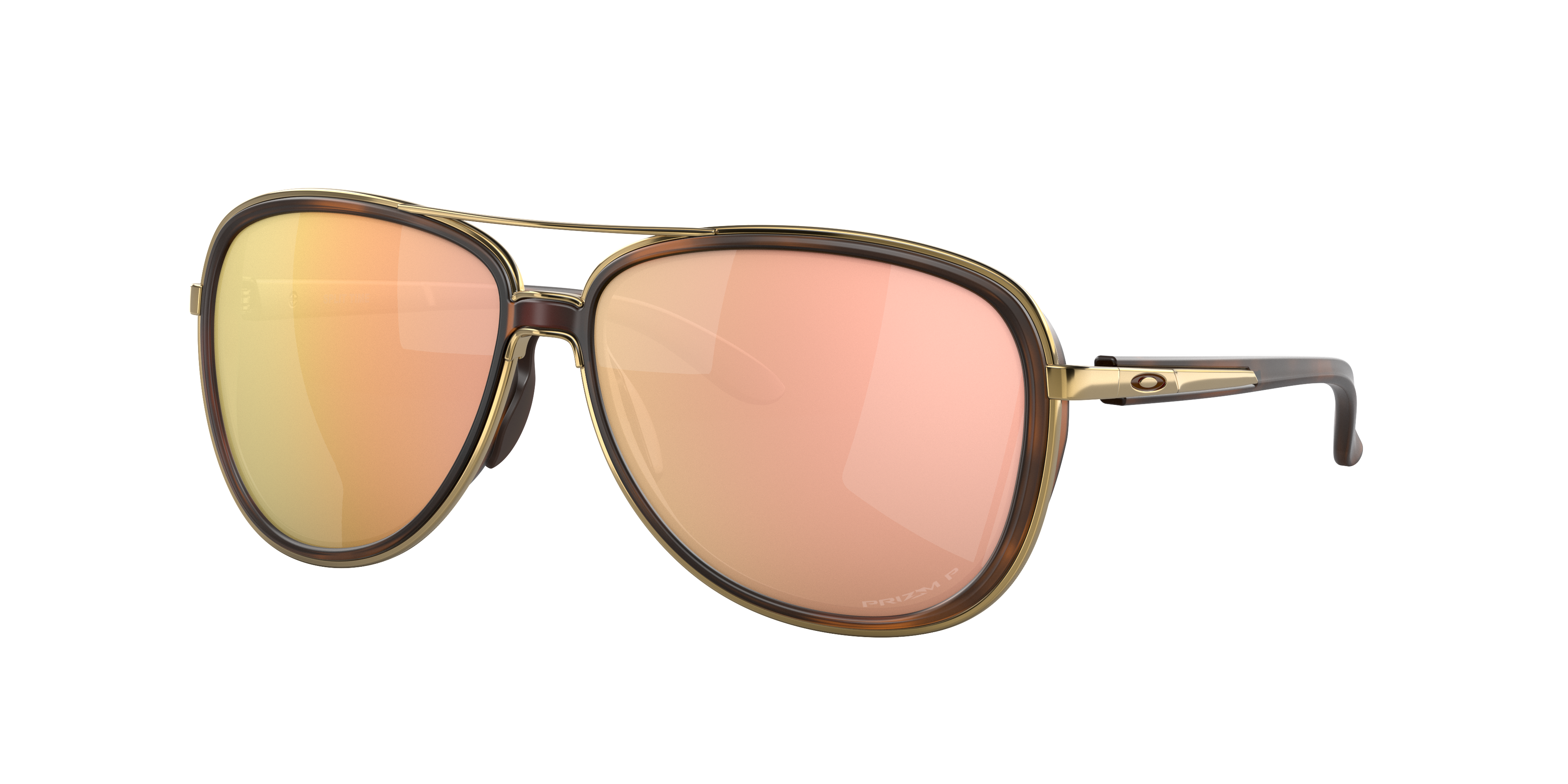 Oakley Split Time L (58 - 13) with Gold lenses and Tortoise frame
