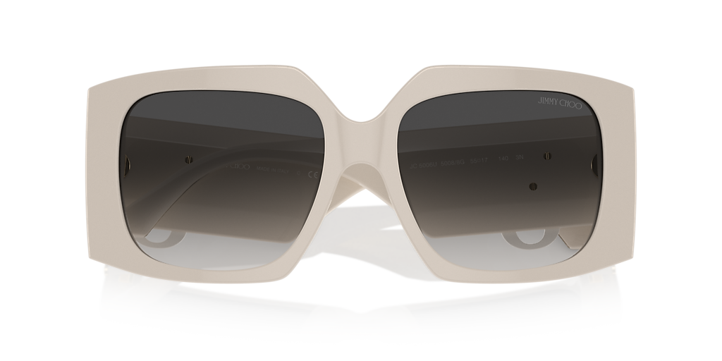 Jimmy Choo JC5006U M (55 - 17) with Grey lenses and White frame