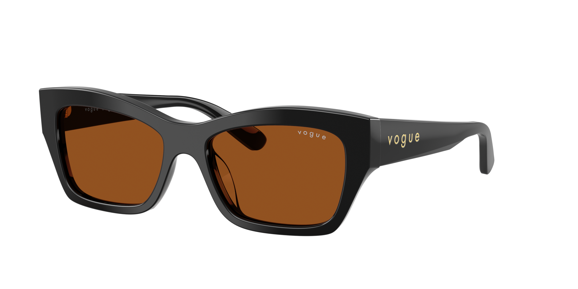 Vogue Eyewear Woman Sunglass VO5658SU -  Frame color: Black, Lens color: Dark Brown