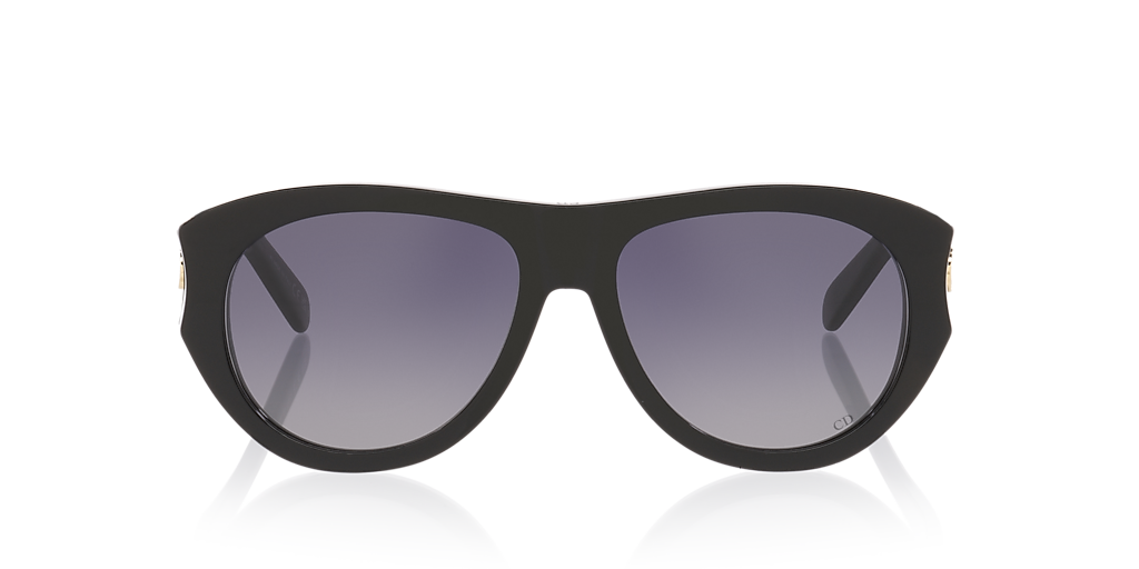 DIOR DIORGLOW A1I S (55 - 16) with Grey lenses and Black frame
