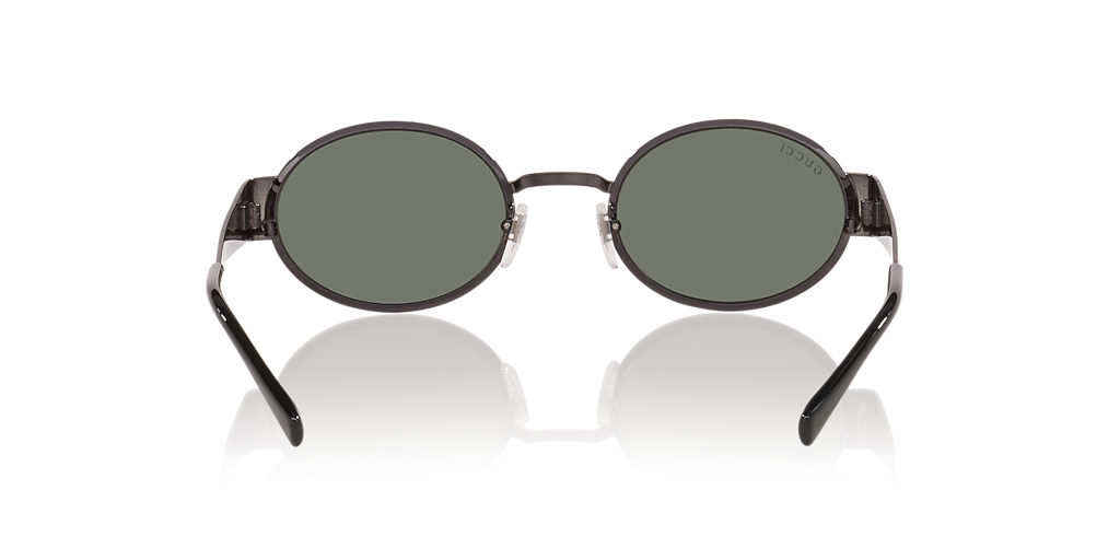 Gucci GG1854S M (51 - 23) with Grey lenses and Silver frame  display picture 2