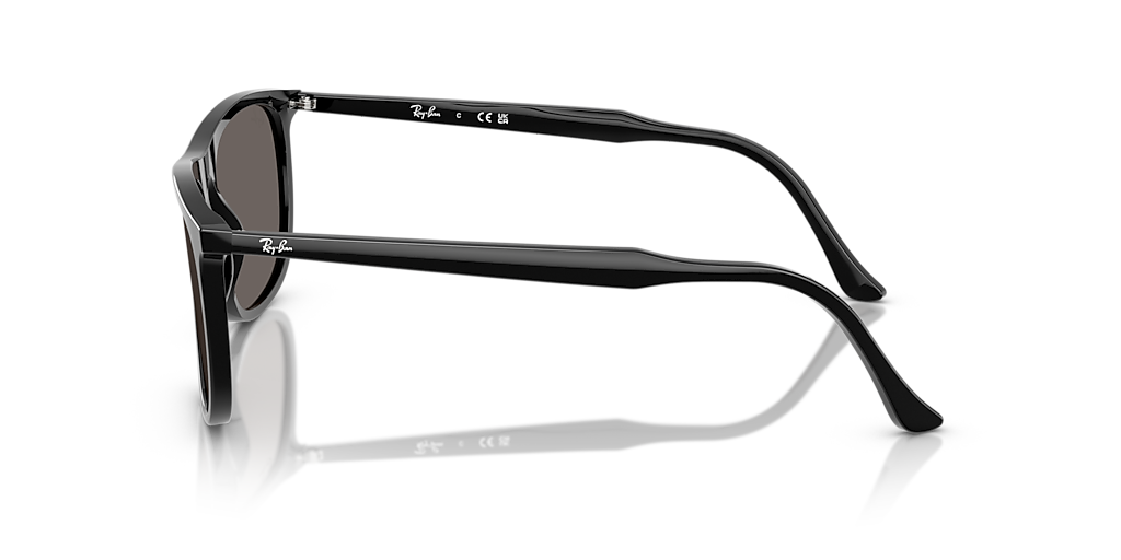 Ray-Ban RB2216 XXL (61 - 18) with Grey lenses and Black frame