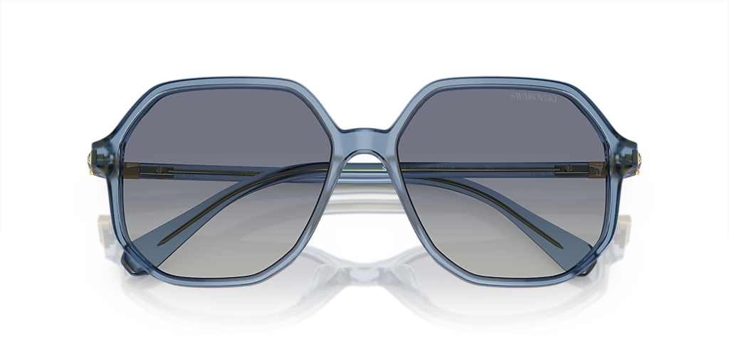 Swarovski SK6003 XL (57 - 16) with Blue lenses and Blue frame