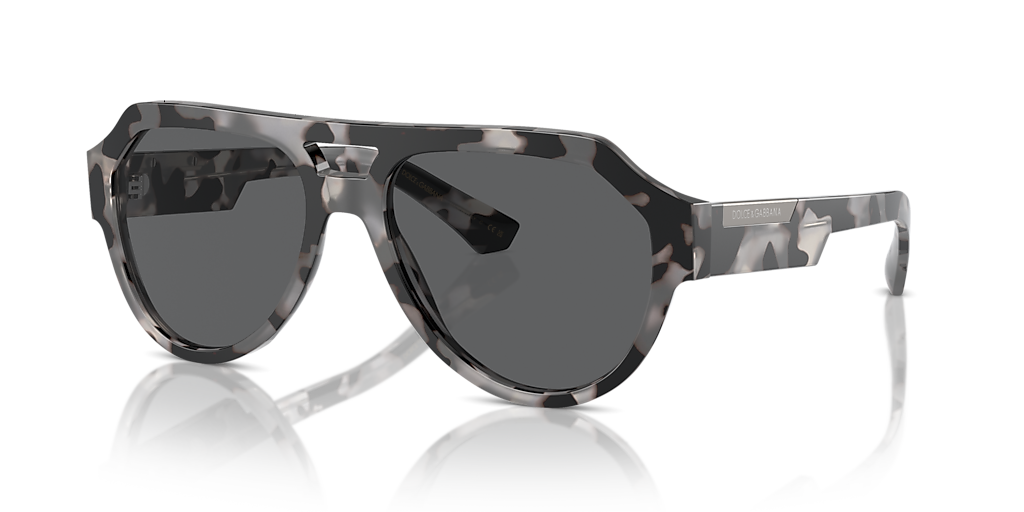 Dolce&Gabbana DG4466 L (56 - 17) with Grey lenses and Tortoise