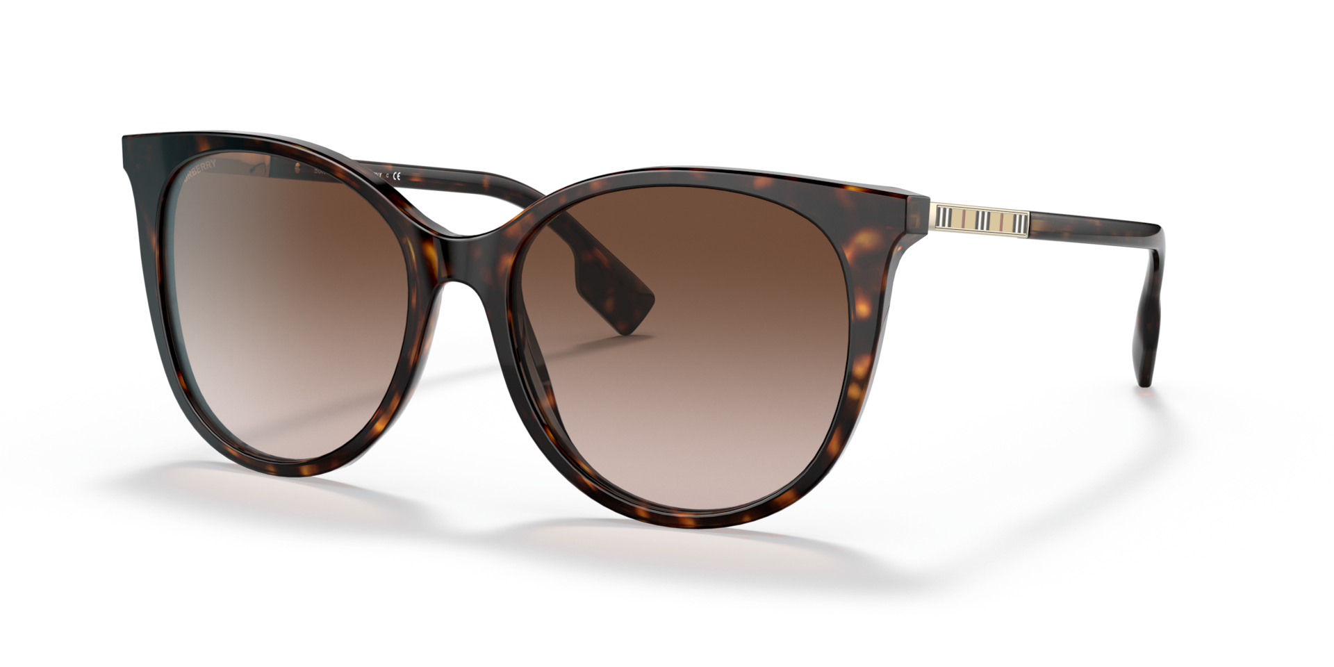 Burberry Alice L (55 - 17) with Brown lenses and Brown frame