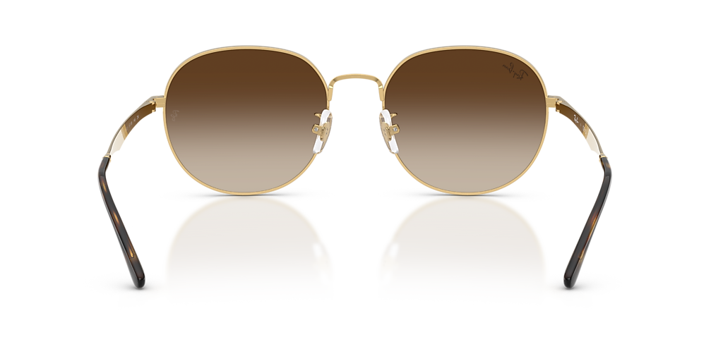 【極美品】 Ray-Ban RB3727D Ray-Ban RB3727D XL (57 - 19) with Brown lenses and Gold frame