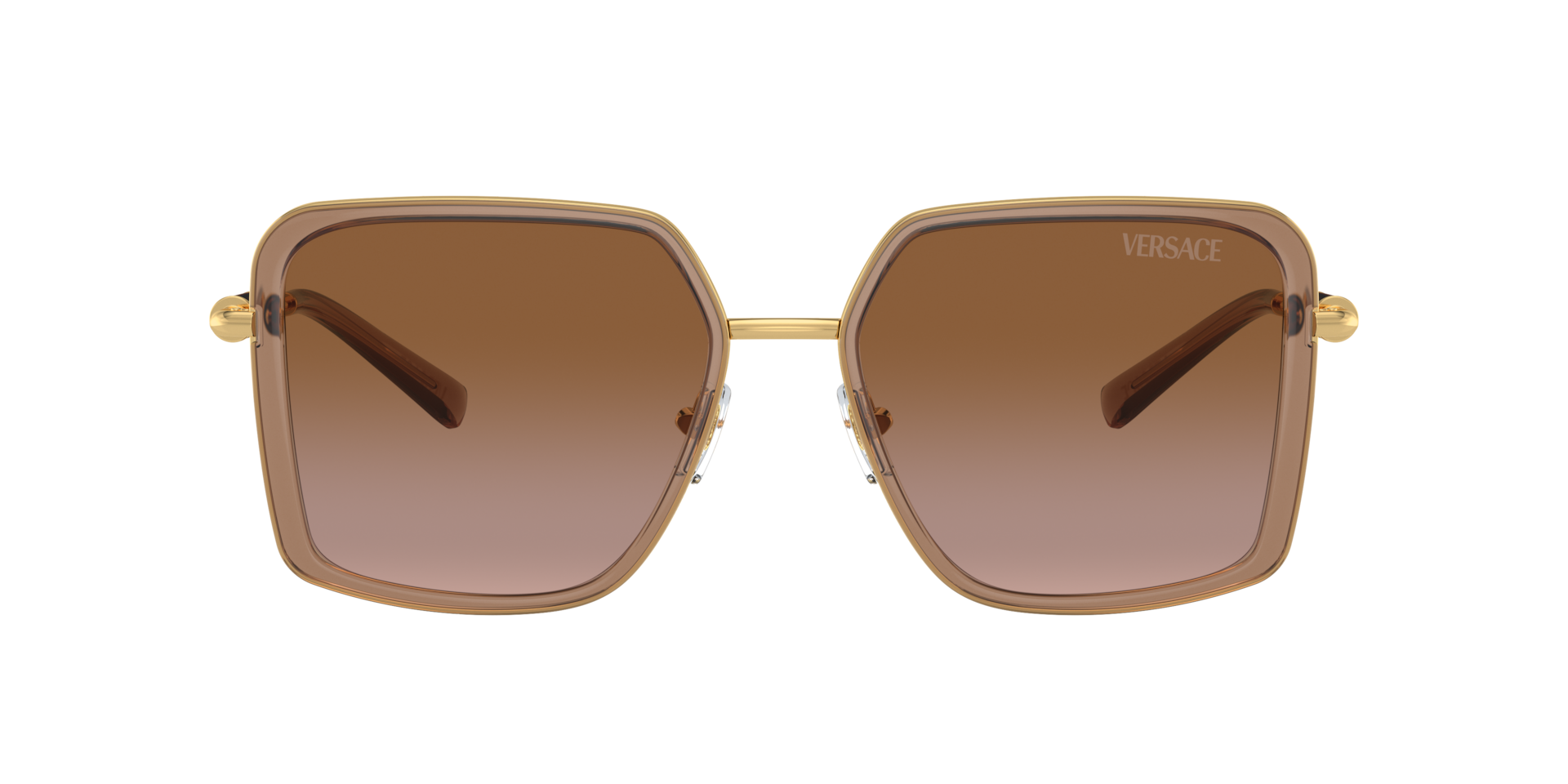 Versace VE2261 XXL (56 - 18) with Brown lenses and Brown frame