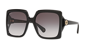 Gucci GG1579S S (53 - 22) with Brown lenses and Tortoise frame
