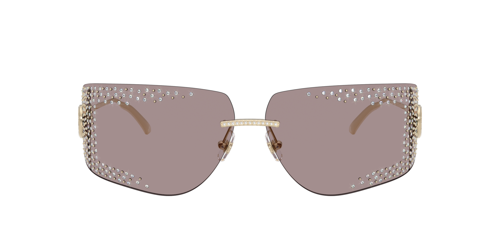 Jimmy Choo JC4009B XXL (78 - 12) with Violet lenses and Gold frame