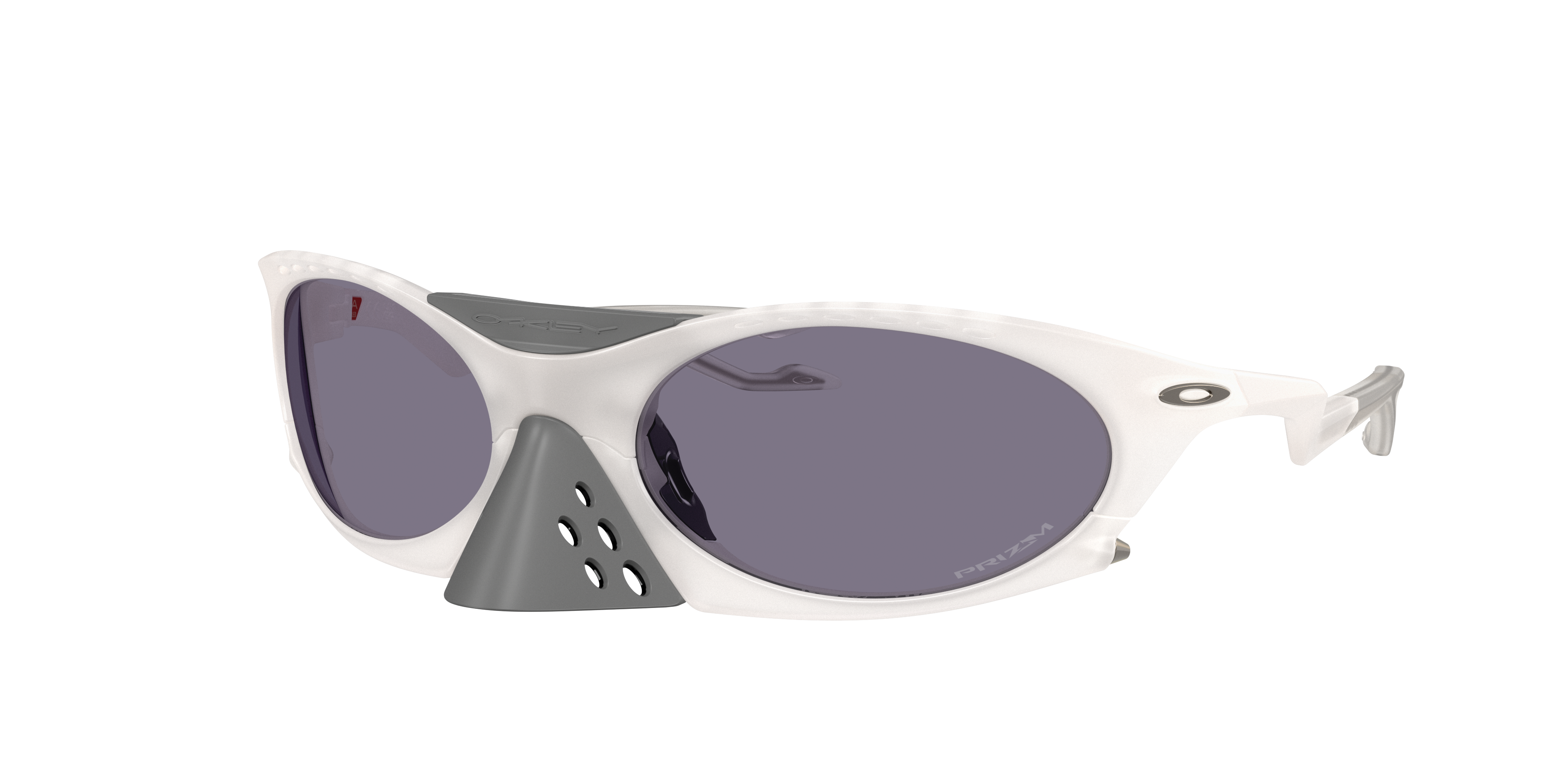 Oakley Man Sunglass OO9437 Plantaris Seek Collection -  Frame color: Matt Vapor, Lens color: Prizm Grey