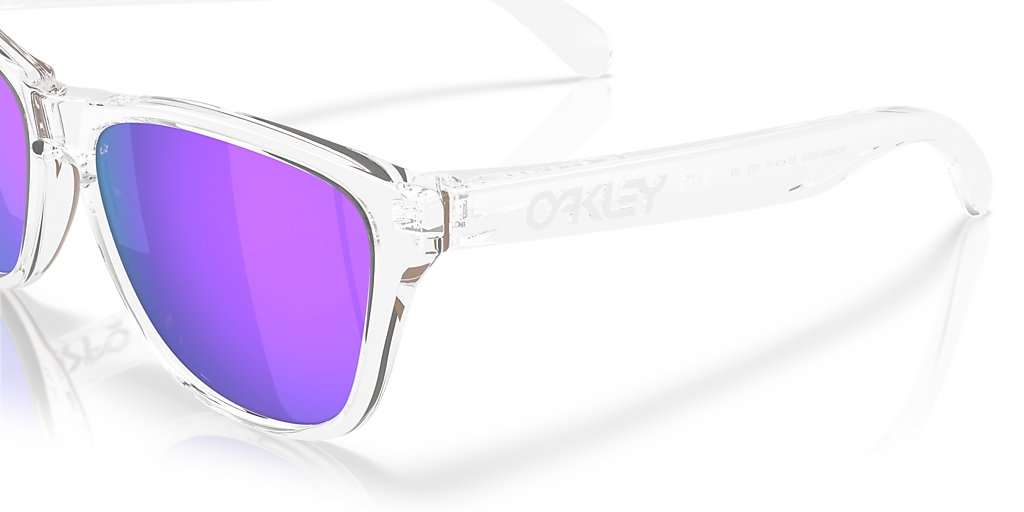 Oakley Frogskins™ S S (53 - 16) with Violet lenses and Transparent
