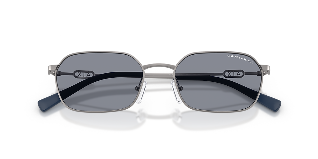 Armani Exchange AX2056S M (54 - 18) with Grey lenses and Grey