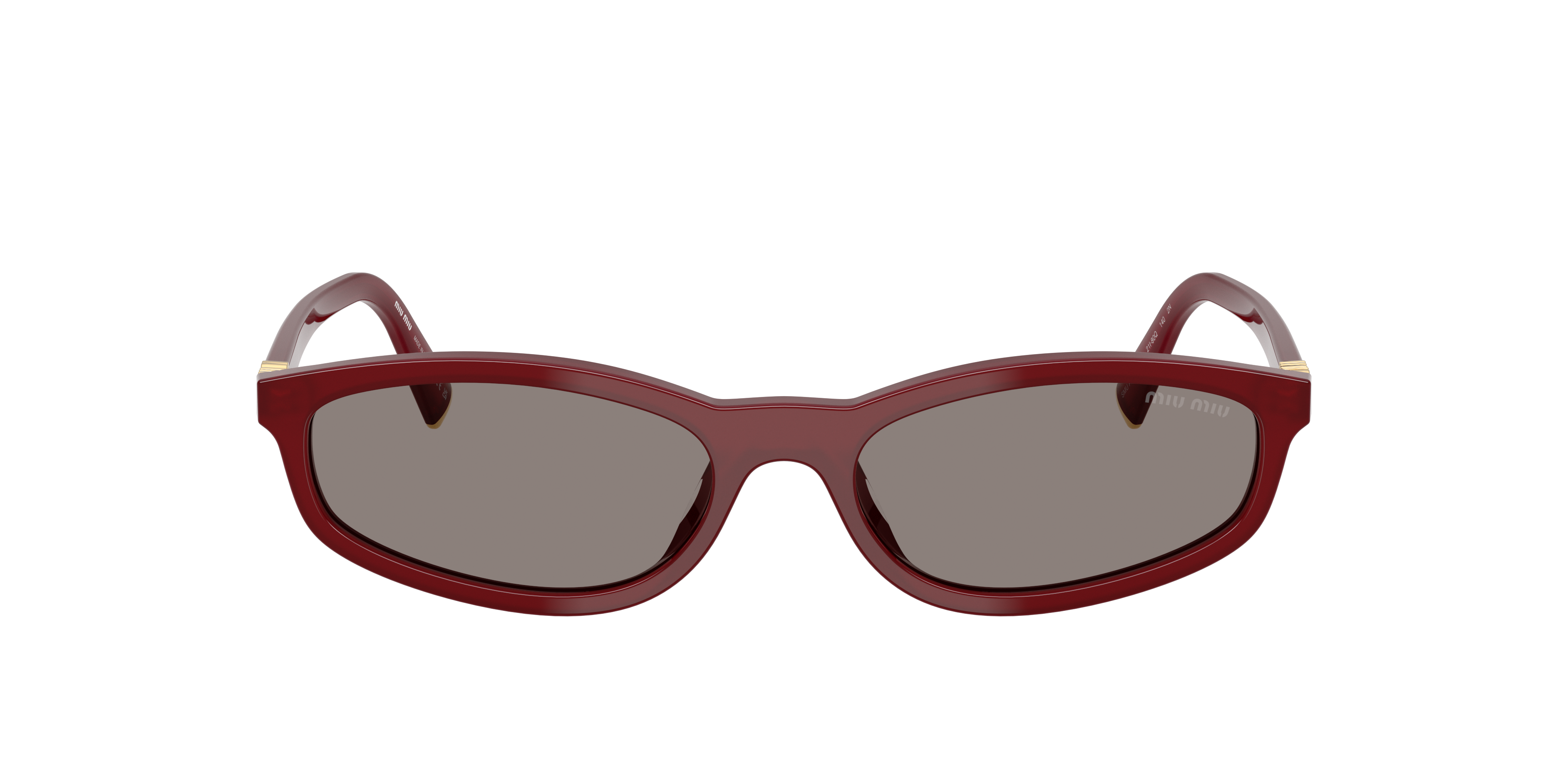 Miu Miu MU A06S S (54 - 17) with Grey lenses and Red frame