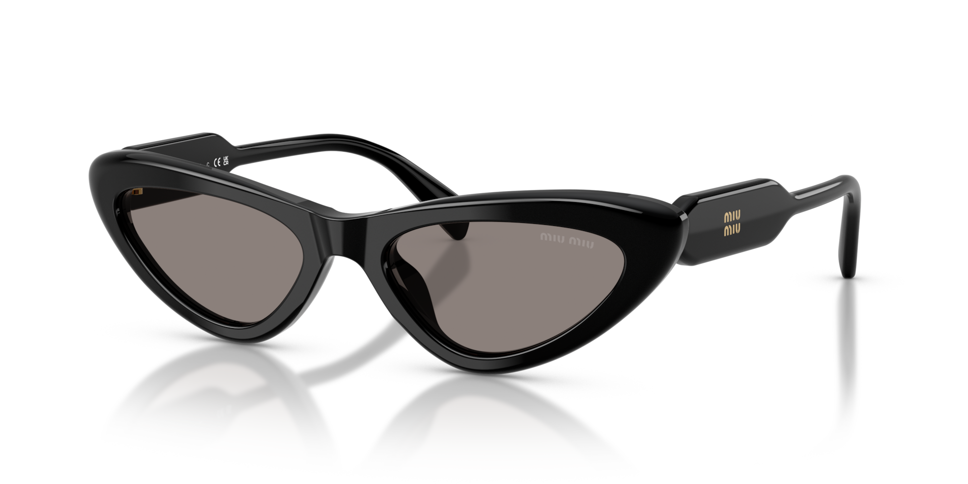 Miu Miu MU B11SU L (55 - 19) with Grey lenses and Black frame