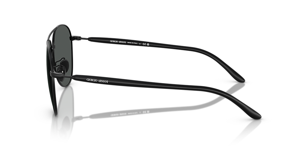 Giorgio Armani AR6162 XL (58 - 14) with Grey lenses and Black