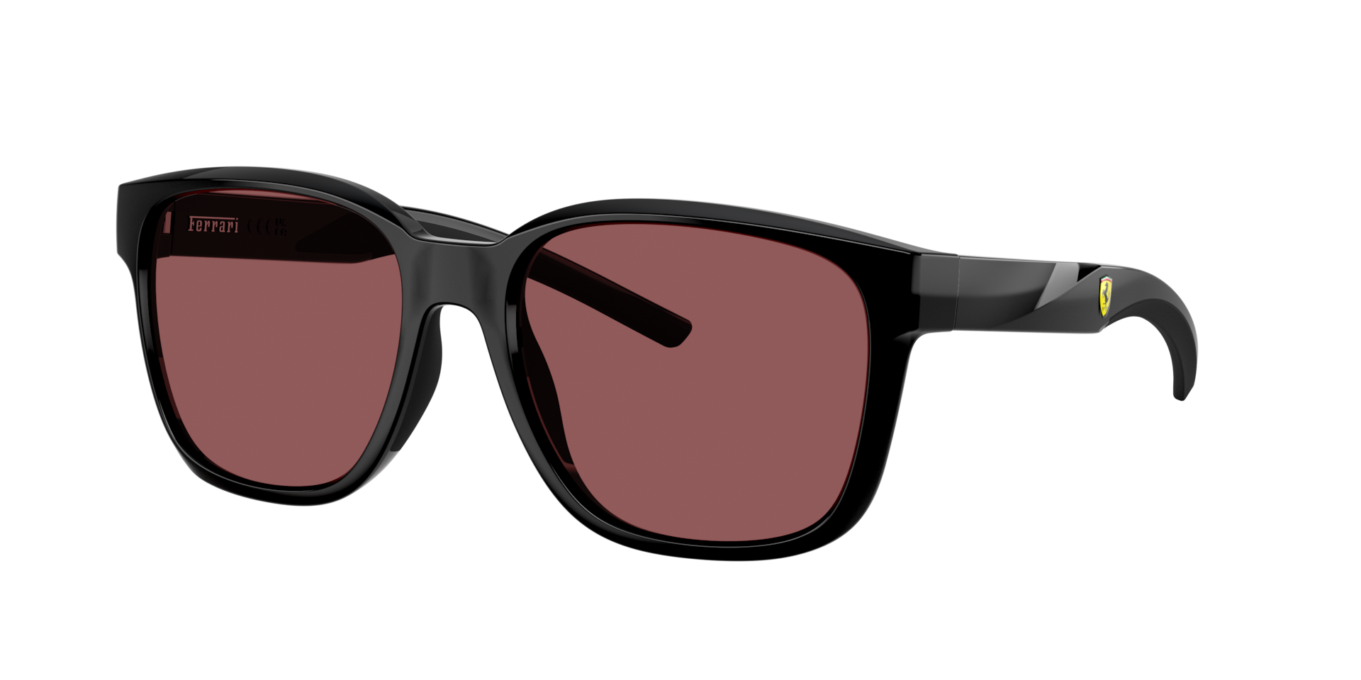 Ferrari Scuderia Unisex Red Fz6019d 501/1E Sunglasses Injected Black Squa Normal - Image 2