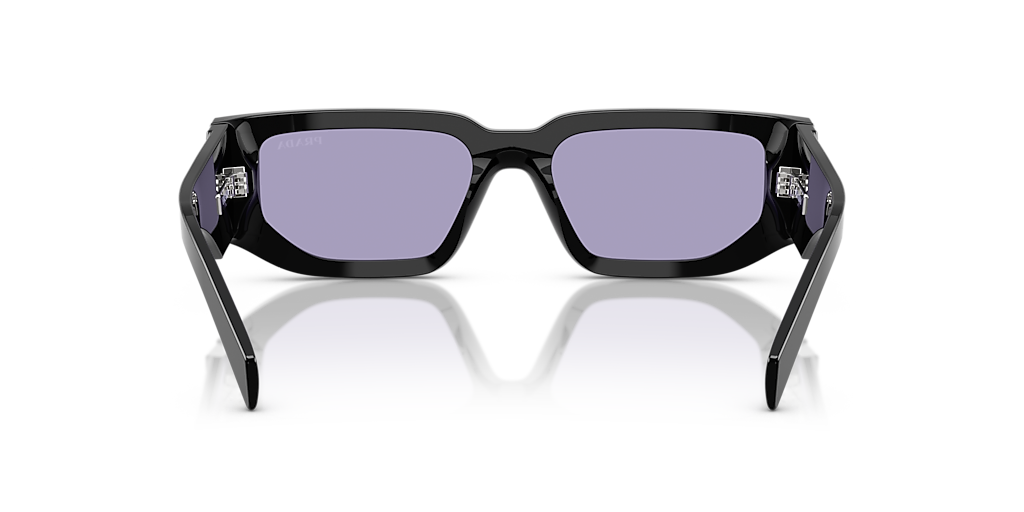 Prada PR 09ZSF L (55 - 17) with Violet lenses and Black frame