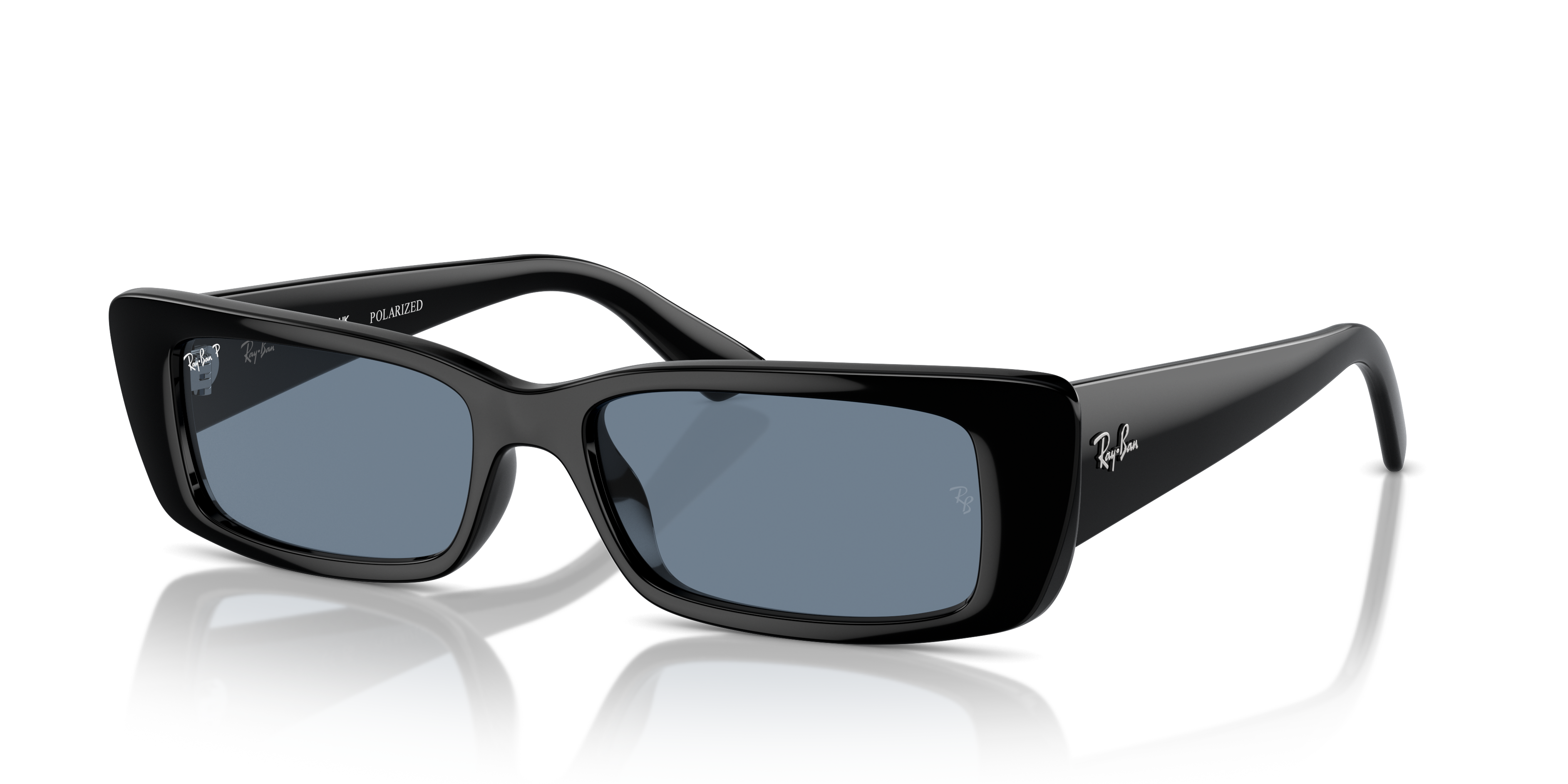 Ray-Ban Teru M (54 - 17) with Blue lenses and Black frame