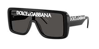 Dolce&Gabbana DG2233 XXL (0 - 143) with Grey lenses and Black