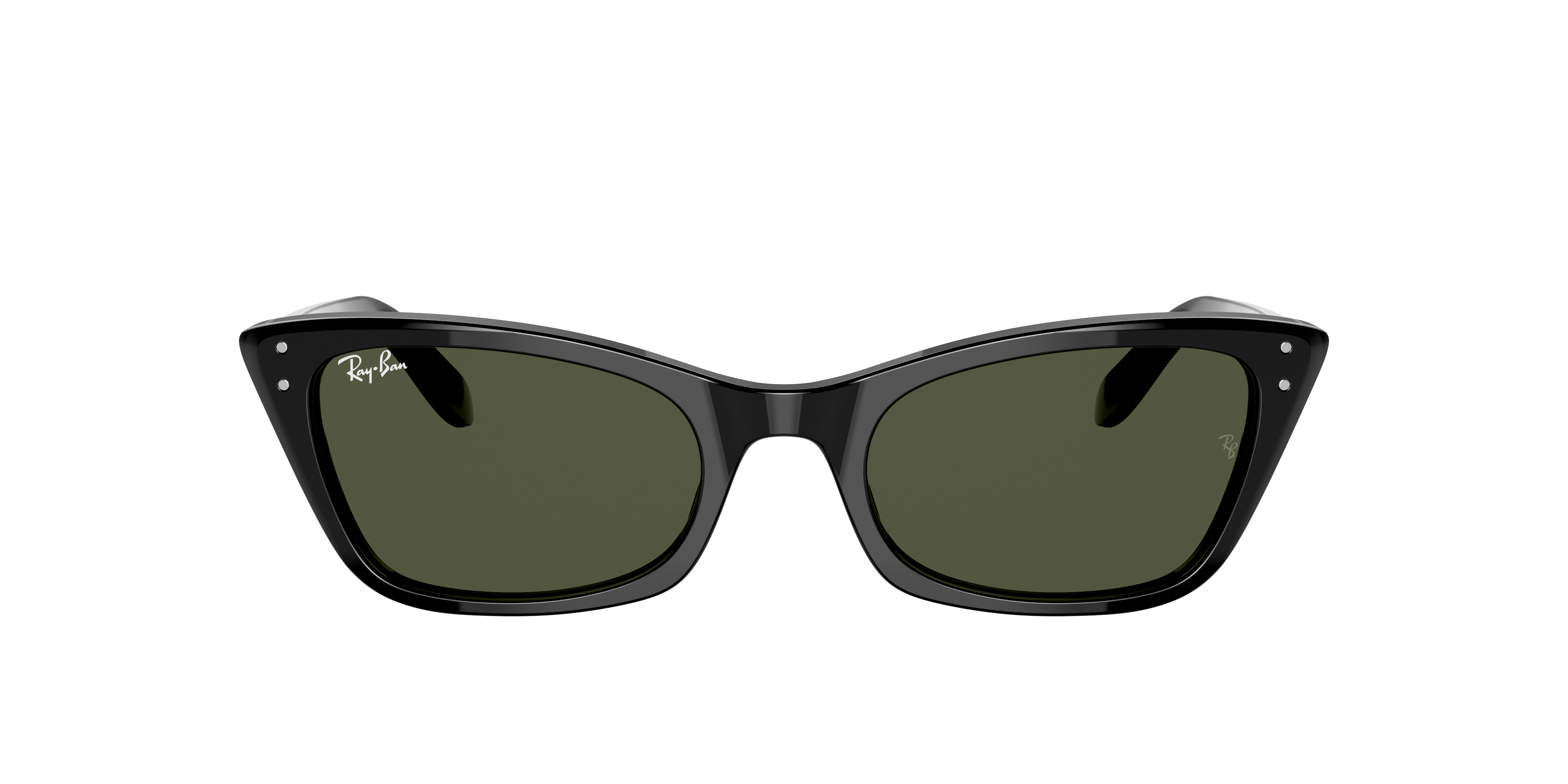 Ray-Ban Lady Burbank S (52 - 20) with Green lenses and Black frame