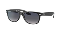 Ray-Ban New Wayfarer Classic M (55 - 18) with Blue lenses and