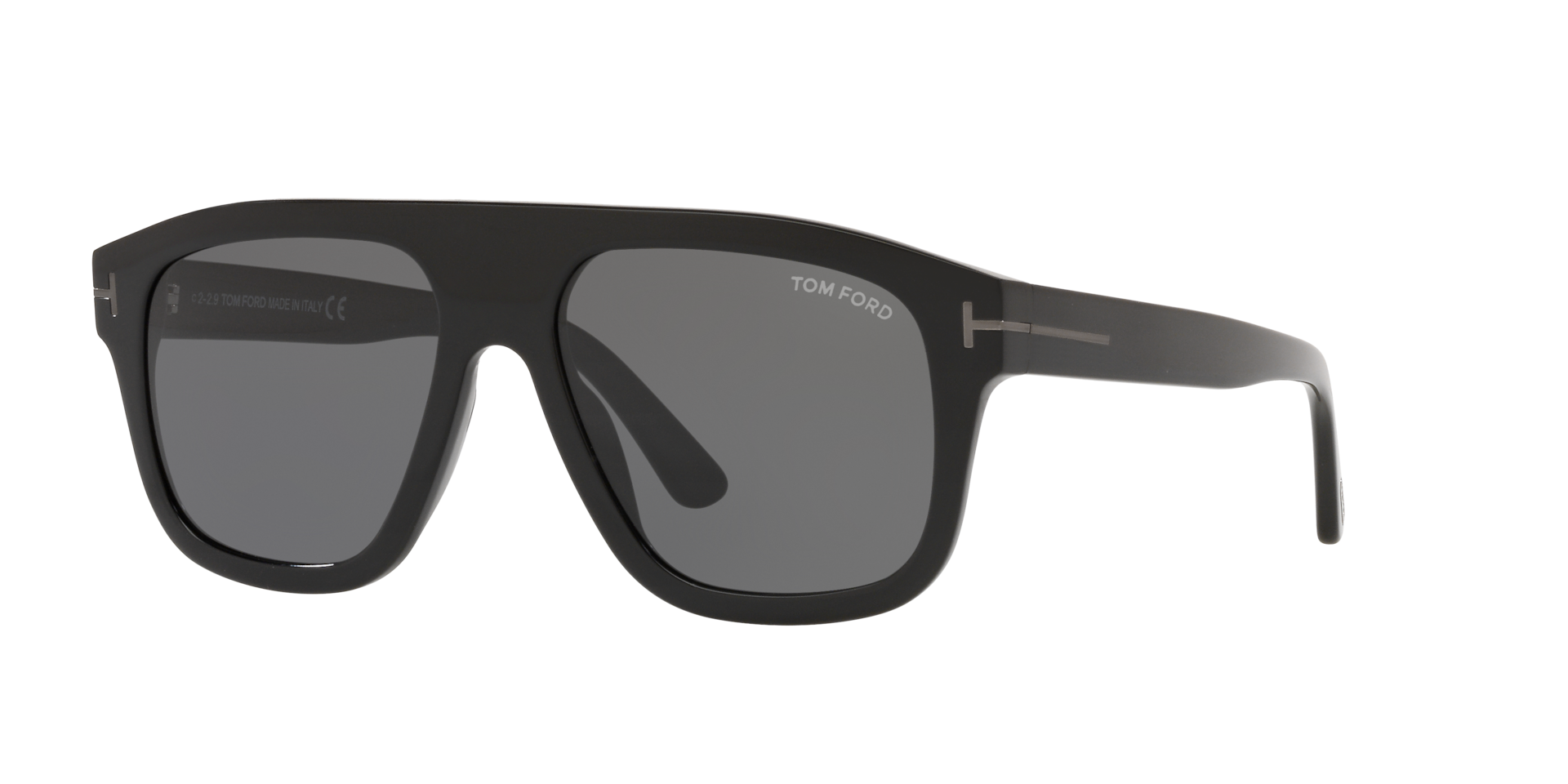 Tom Ford FT0777-N L (56 - 17) with Grey lenses and Black frame