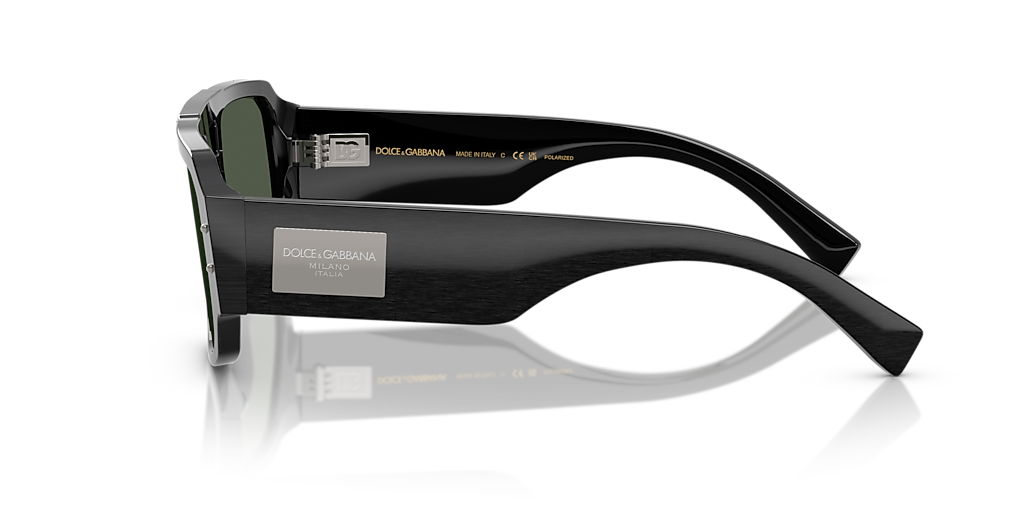 Dolce&Gabbana DG4482 XL (57 - 18) with Green lenses and Black