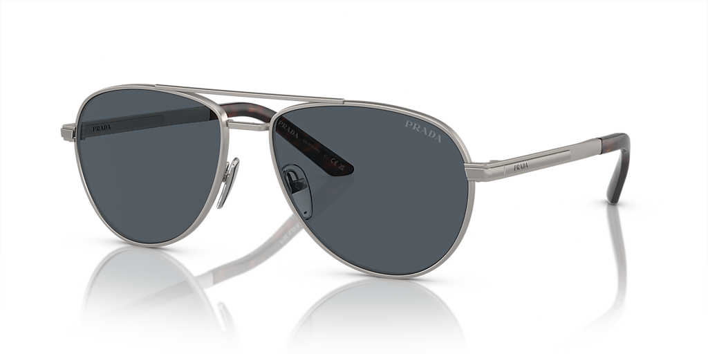 Prada PR A54S XXL (60 - 16) with Grey lenses and Grey frame