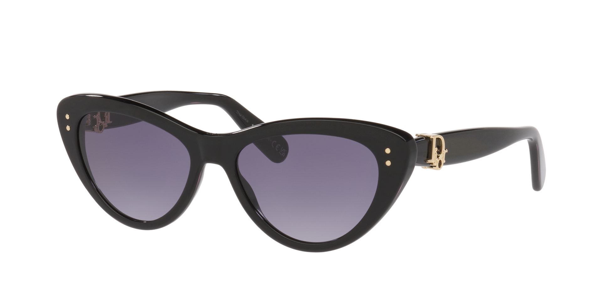 DIOR Woman Sunglass Dior Oblique B2I -  Frame color: Black, Lens color: Grey Gradient