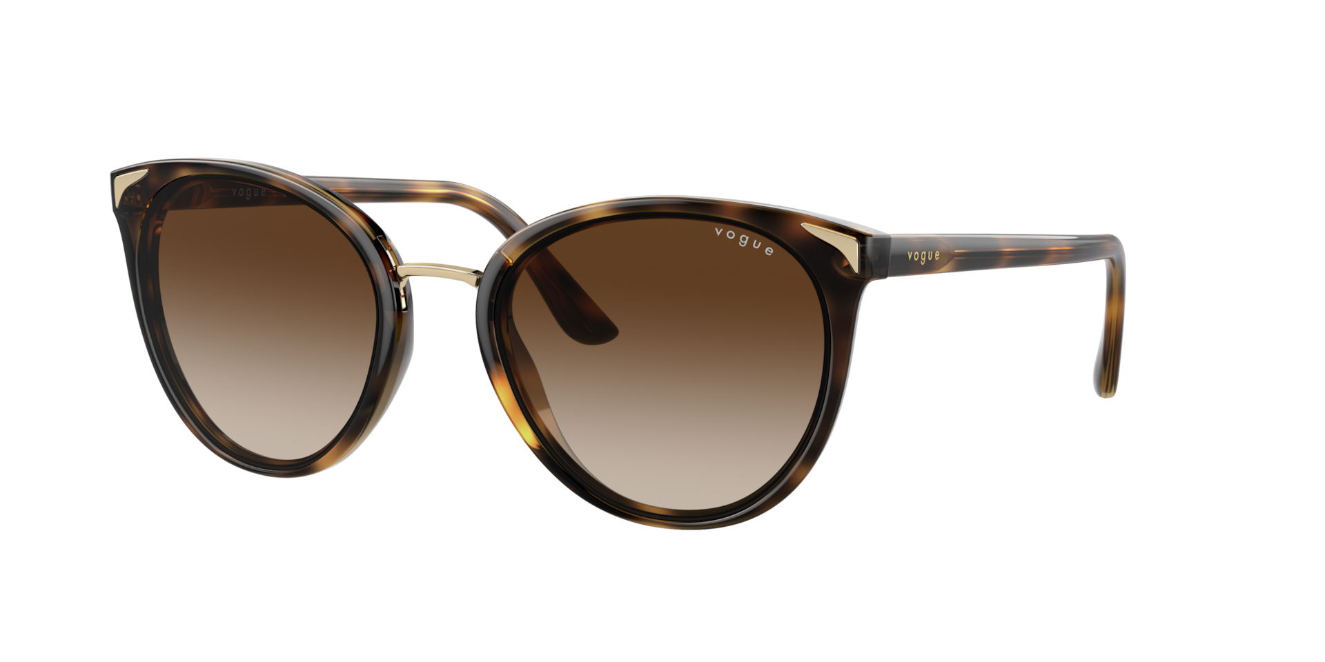 Vogue Eyewear Woman Sunglass VO5230S -  Frame color: Dark Havana, Lens color: Brown Gradient