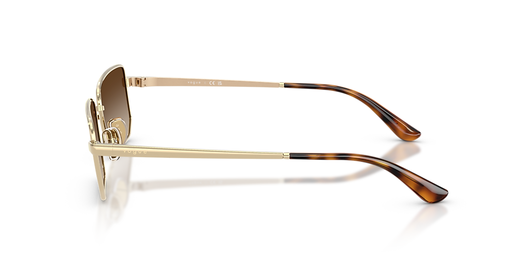 Vogue Eyewear VO4352S L (56 - 18) with Brown lenses and Gold  display picture 1