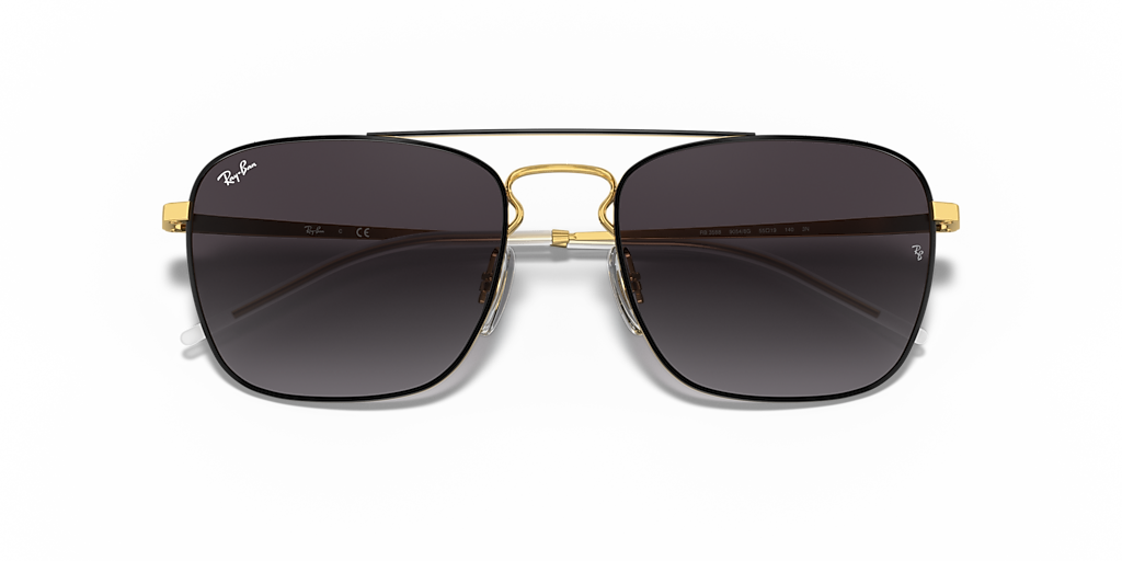 Ray-Ban RB3588 L (55 - 19) with Classic lenses and Black frame