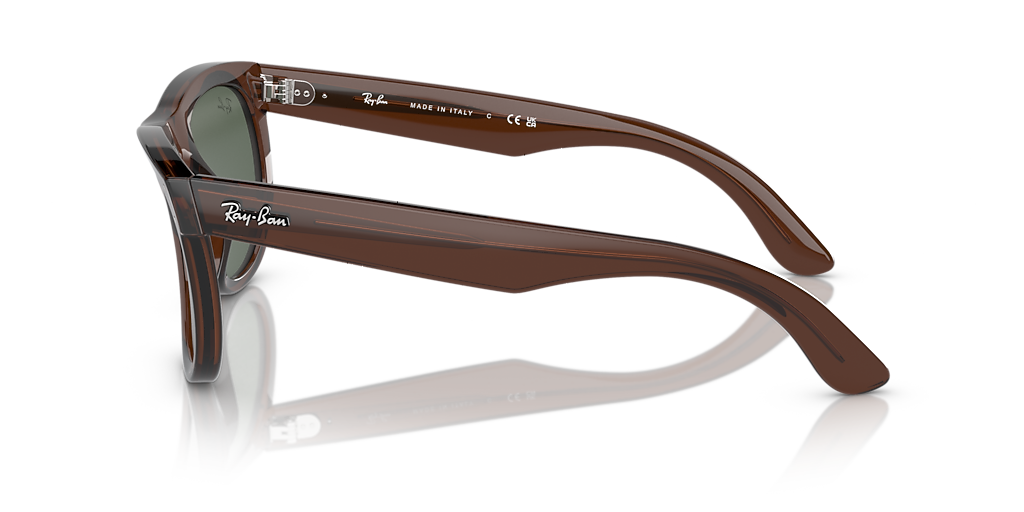 Ray-Ban Wayfarer Reverse S (50 - 22) with Green lenses and Brown