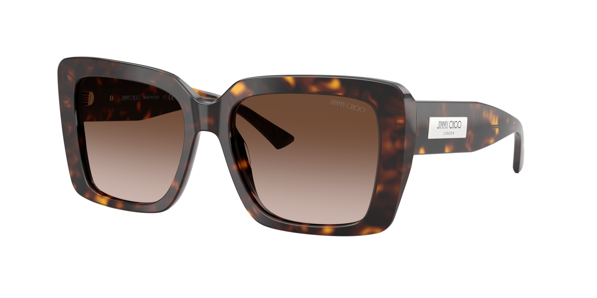 Jimmy Choo Woman Sunglass JC5042F -  Frame color: Havana, Lens color: Brown Gradient
