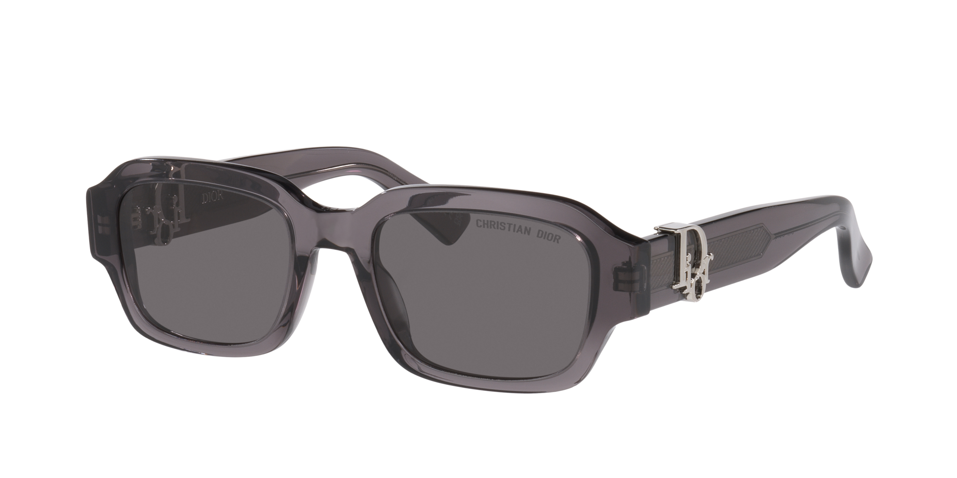 DIOR Man Sunglass Dioroblique S2I -  Frame color: Grey, Lens color: Grey