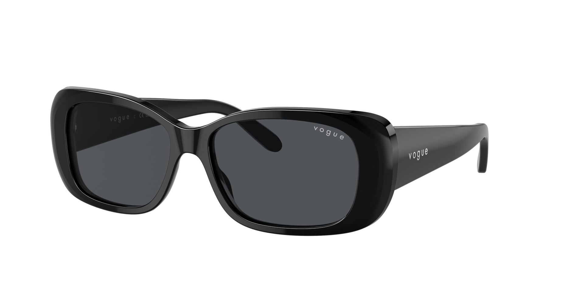 Vogue Eyewear Frau Sunglass VO2606S - Rahmenfarbe: Schwarz, Linsenfarbe: Grau