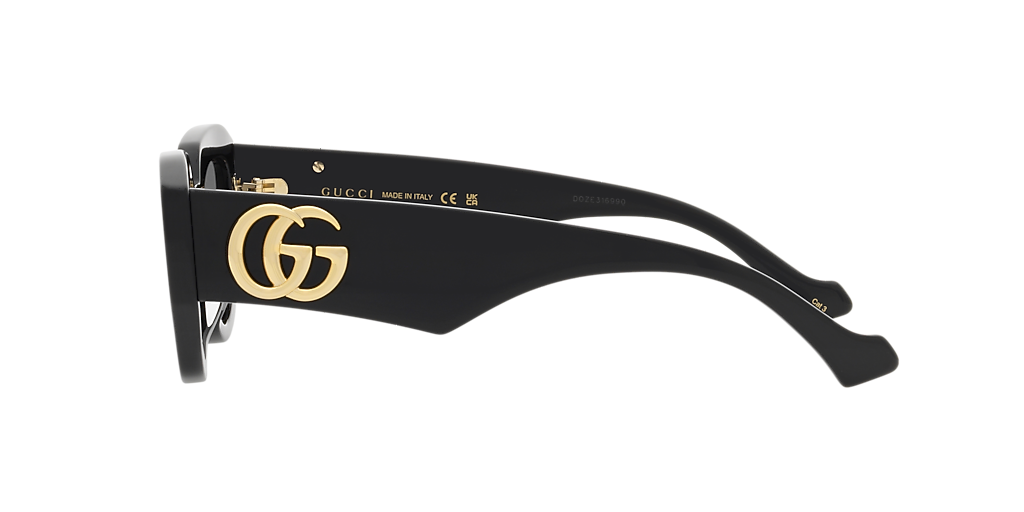 Gucci GG1421S S (51 - 20) with Grey lenses and Black frame