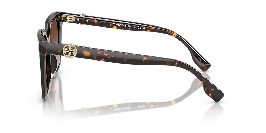 Tory Burch TY7212D L (56 - 16) with Brown lenses and Tortoise