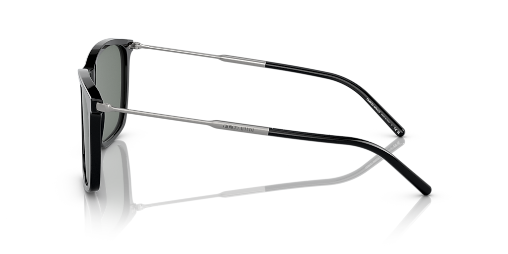 Giorgio Armani AR8176 XXL (57 - 18) with Grey lenses and Black