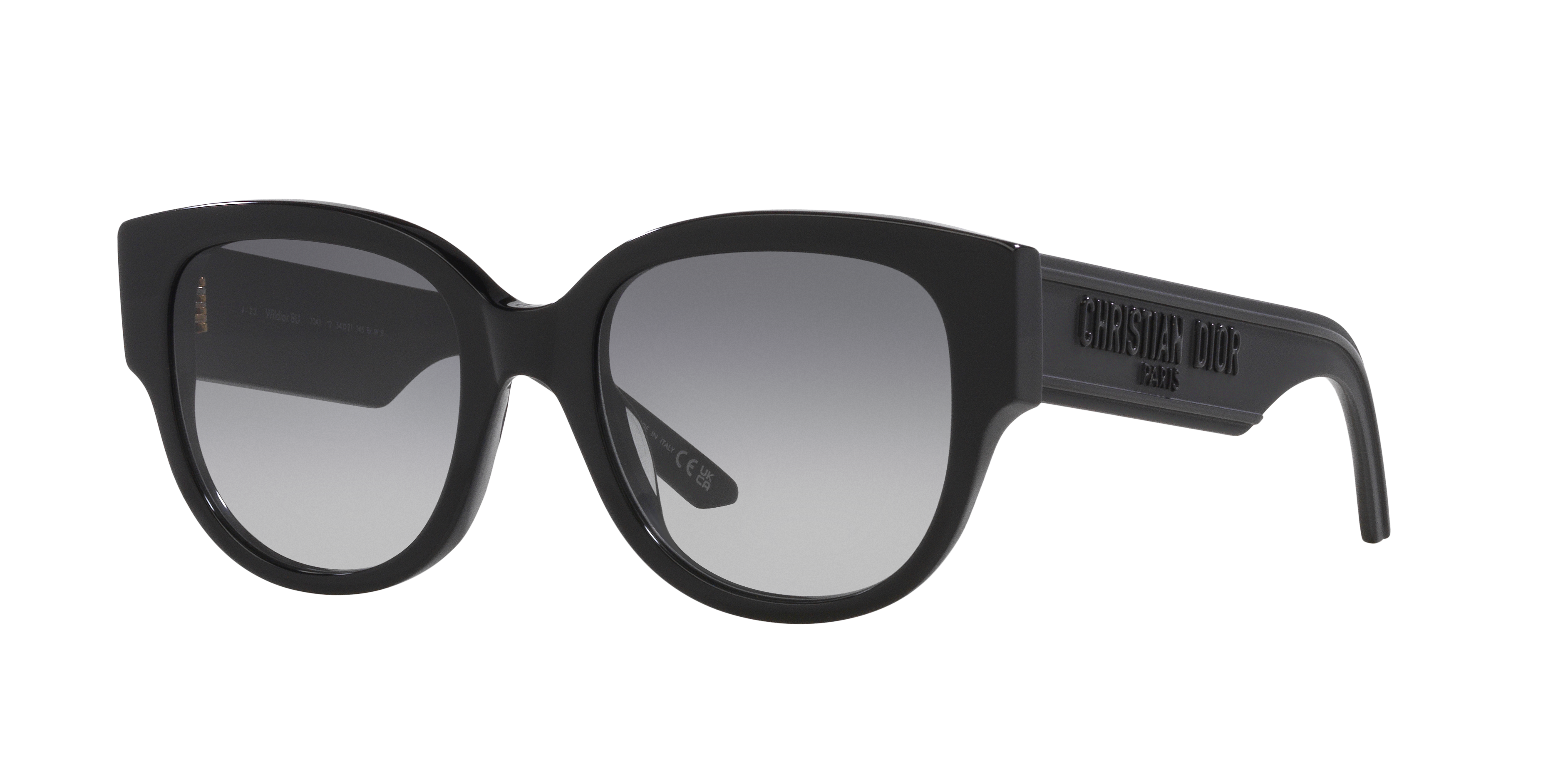 DIOR CD40021U M (54 - 21) with Grey lenses and Black frame