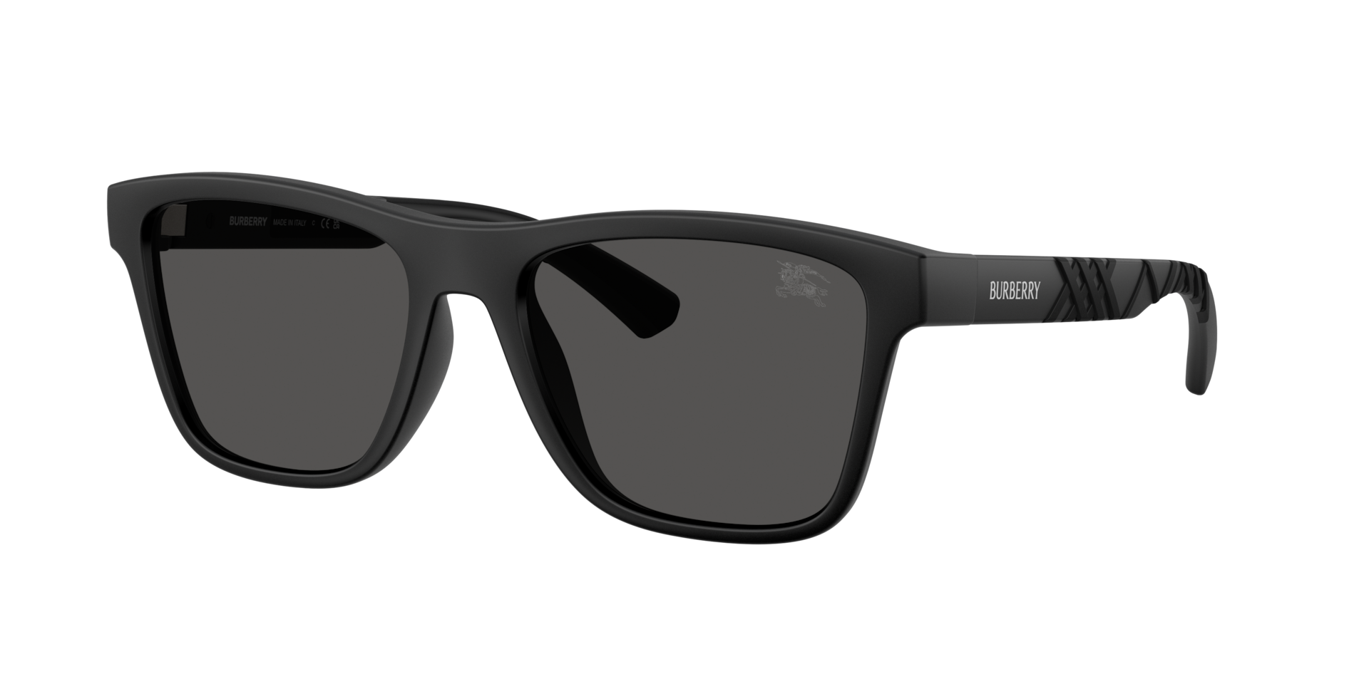 Burberry Man Sunglass BE4482U -  Frame color: Matte Black, Lens color: Dark Grey