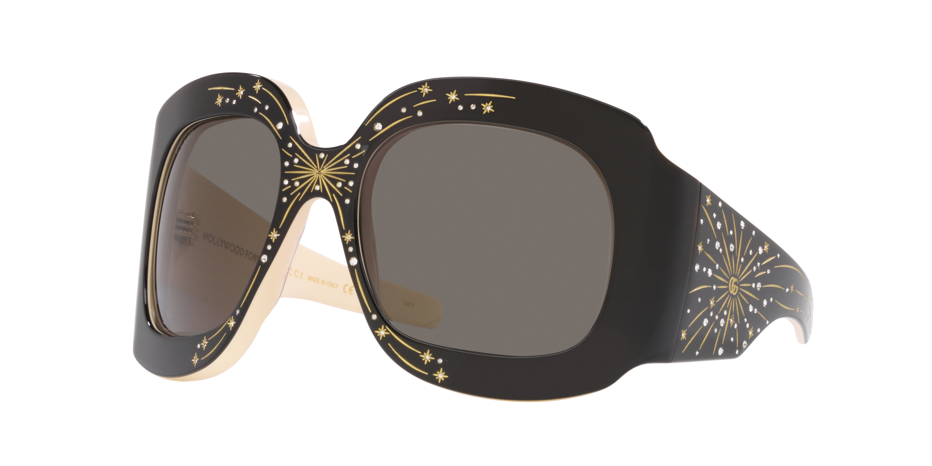 Gucci Femme Sunglass GG1093S - Couleur du Monture Noir Couleur de Lentille Gris 445 €