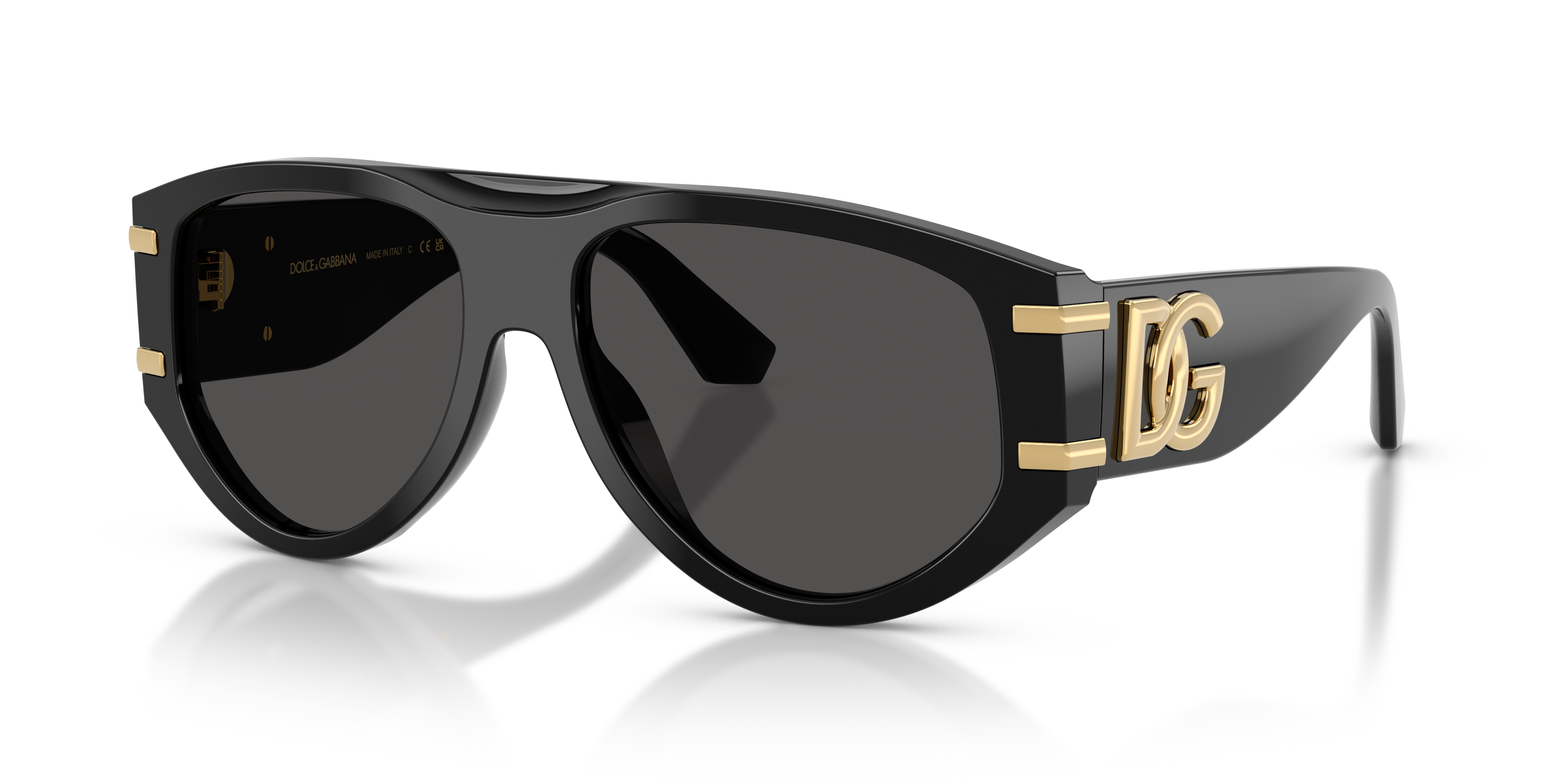 Dolce&Gabbana DG4499 L (57 - 16) with Grey lenses and Black frame
