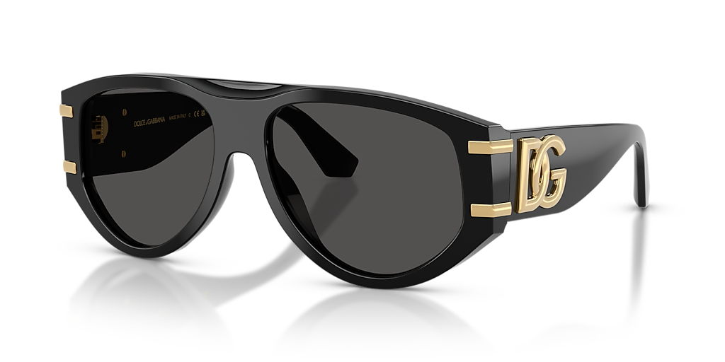 Dolce&Gabbana DG4499 L (57 - 16) with Grey lenses and Black  display picture 3