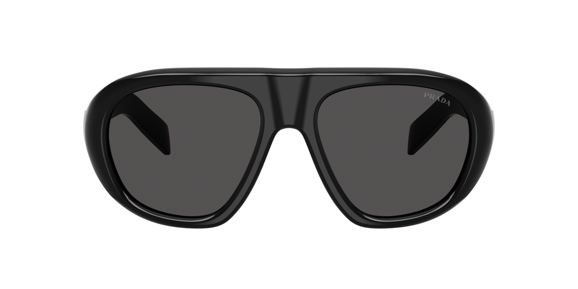 Prada PR C05S L (57 - 18) with Grey lenses and Black frame