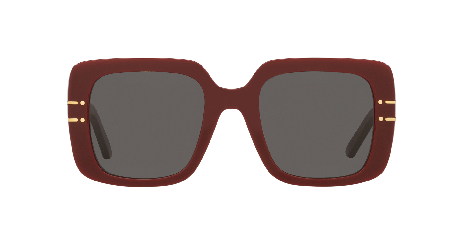 DIOR Cd40171I M (54 - 23) with Grey lenses and Red frame