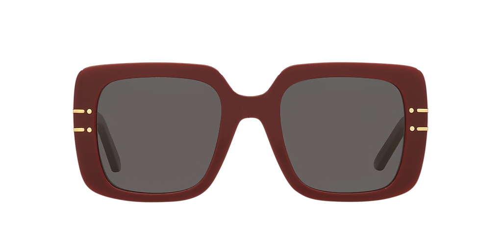 DIOR Cd40171I M (54 - 23) with Grey lenses and Red frame