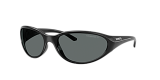 Arnette AN4373 XL (62 - 17) with Green lenses and Black frame